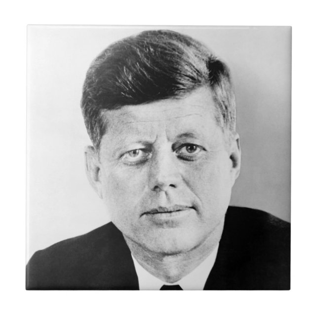 John Jack Kennedy US Presidents White House Kakelplatta (Framsidan)