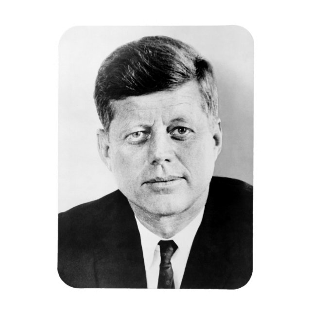 John Jack Kennedy US Presidents White House Magnet (Vertikal)