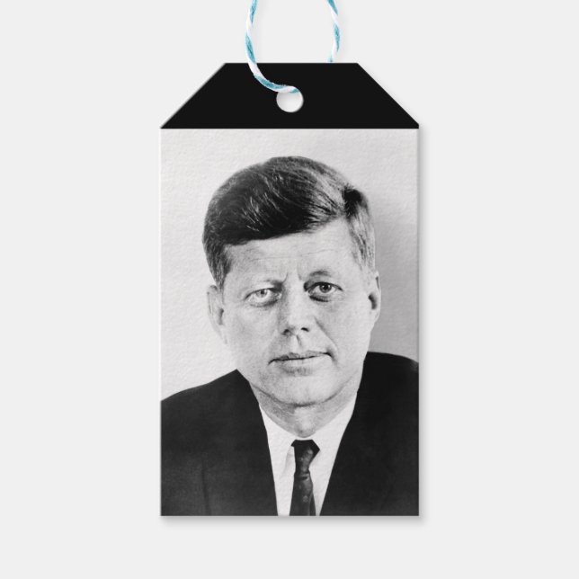 John Jack Kennedy US Presidents White House Presentetikett (Framsidan)