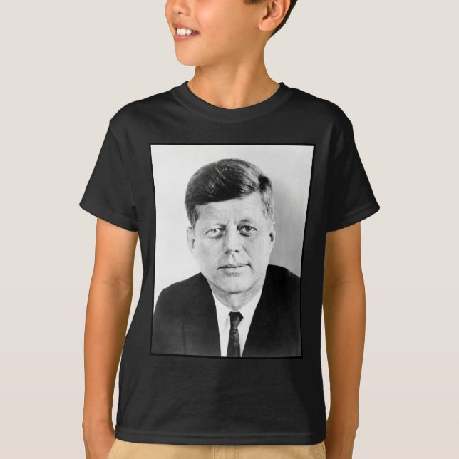 John Jack Kennedy US Presidents White House T Shirt (Framsida)