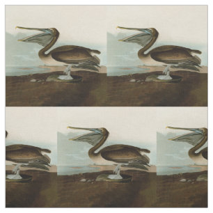 John James Audubon Brown Pelican Artwork Painting Tyg