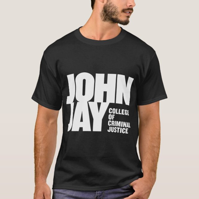 John Jay Bloodhounds Icon Officiellt Licensed T Shirt (Framsida)