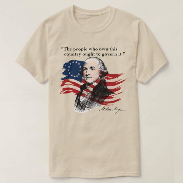 John Jay T Shirt (Design framsida)