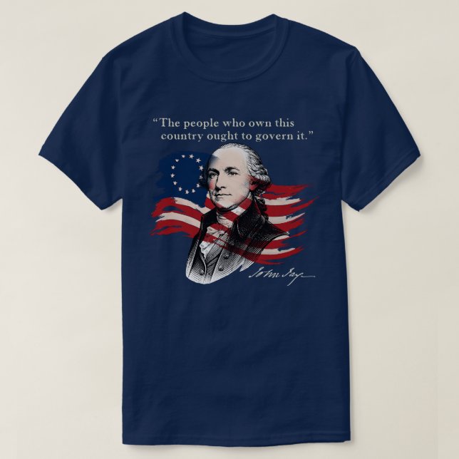 John Jay T Shirt (Design framsida)