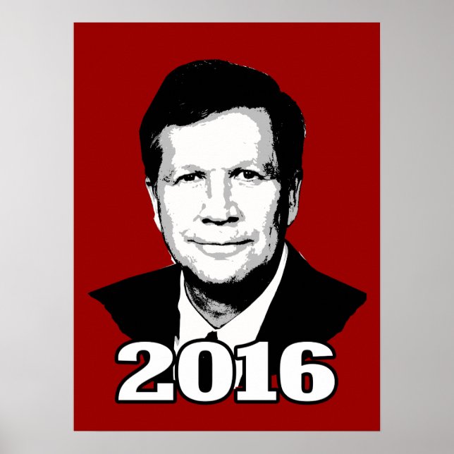 JOHN KASICH 2016 CANDIDATE POSTER (Framsidan)