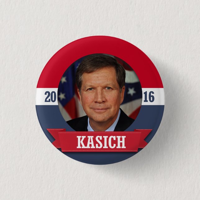 JOHN KASICH 2016 KNAPP (Framsida)