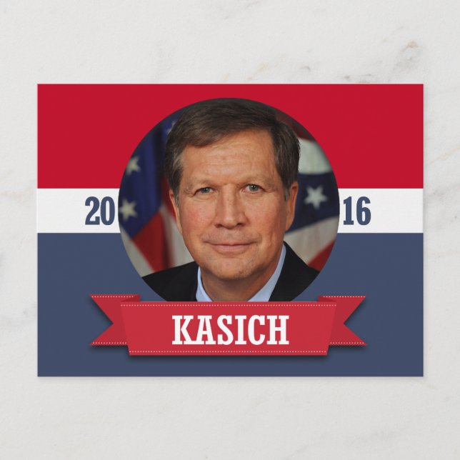 JOHN KASICH 2016 VYKORT (Framsida)