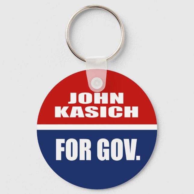 JOHN KASICH FOR GOVERNOR NYCKELRING (Framsida)