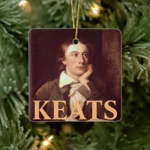 John Keats Julgransprydnad Keramik