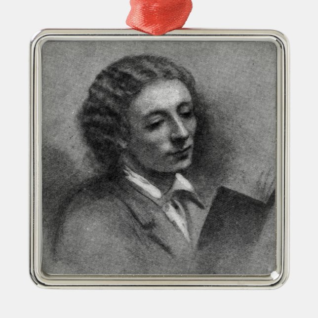 John Keats Julgransprydnad Metall (Framsidan)