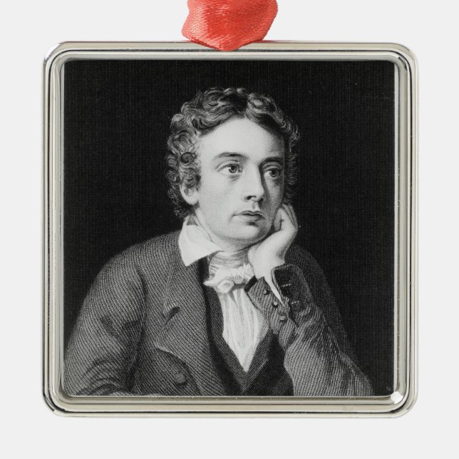 John Keats Julgransprydnad Metall (Framsidan)