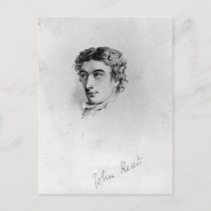 John Keats Vykort