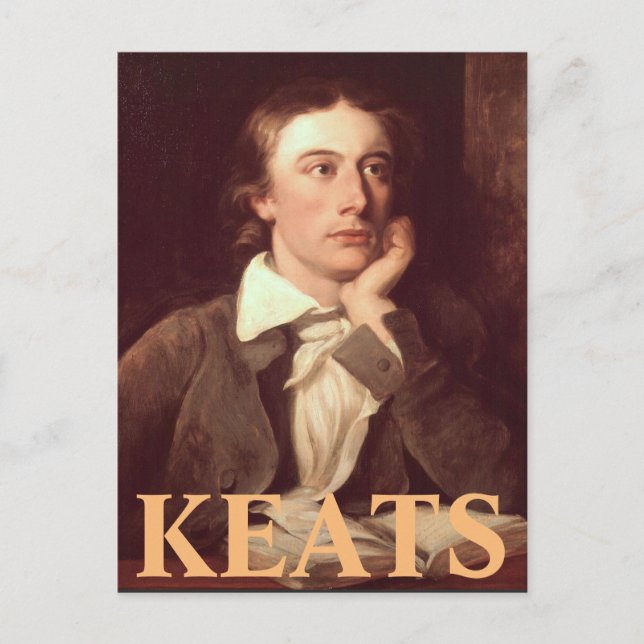 John Keats Vykort (Framsida)