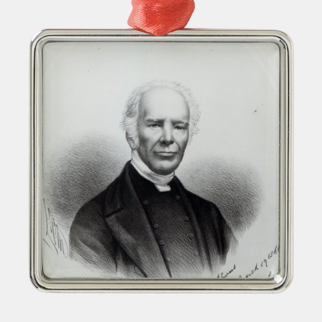 John Keble, 1866 Julgransprydnad Metall (Framsidan)
