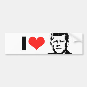 John Kennedy Bildekal