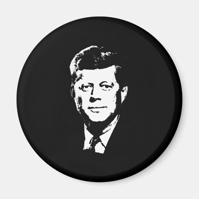 John Kennedy Gear Magnet (Framsidan)