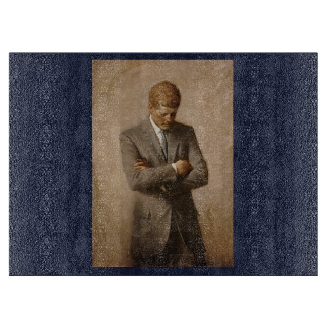 John Kennedy US President White House Porträtt (Framsidan)