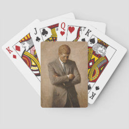 John Kennedy US President White House Porträtt Casinokort