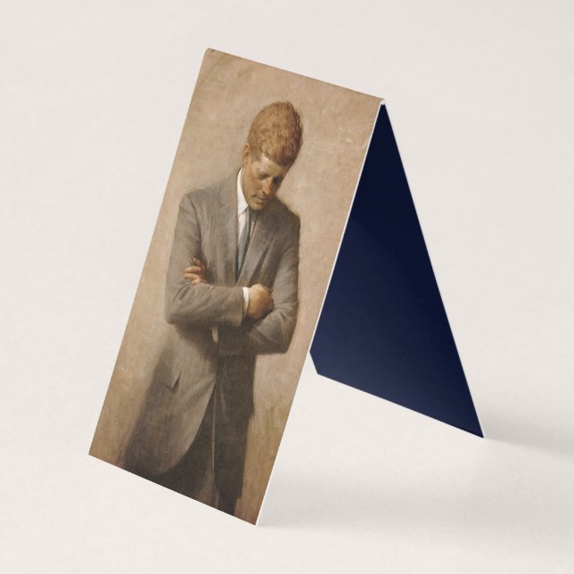 John Kennedy US President White House Porträtt Kort (Framsida)