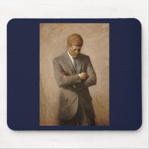 John Kennedy US President White House Porträtt Musmatta