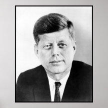 John Kennedy US President White House Porträtt