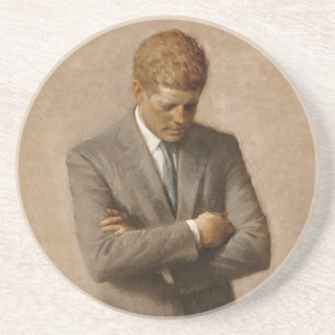 John Kennedy US President White House Porträtt Underlägg