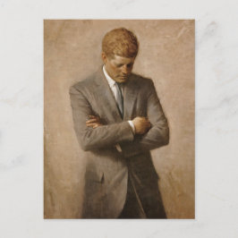 John Kennedy US President White House Porträtt Vykort