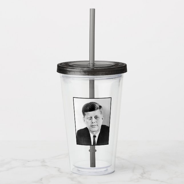 John Kennedys officiella Vita hus-porträtt som USA Take Away Mugg (Framsida)