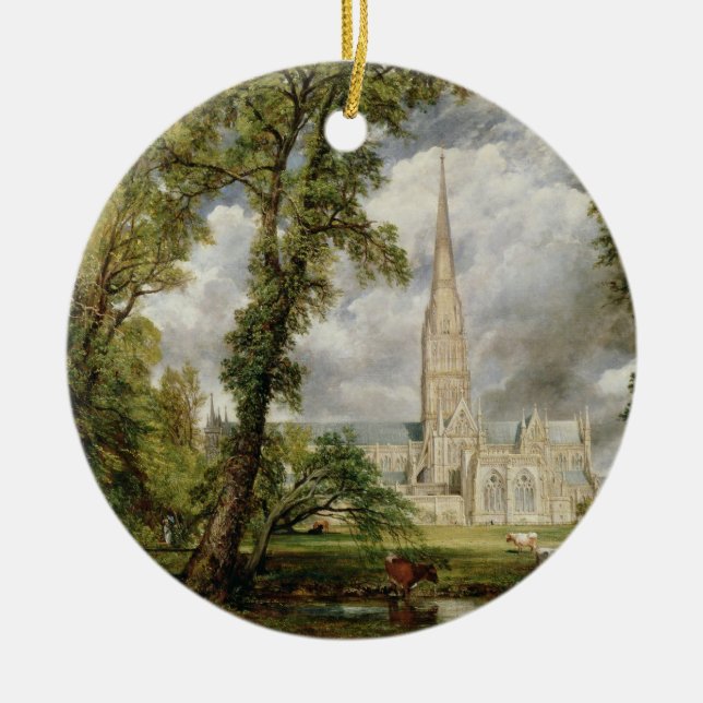 John konstapel | beskådar av den Salisbury Julgransprydnad Keramik (Framsidan)