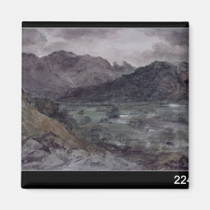 John konstapel beskådar i Borrowdale Magnet