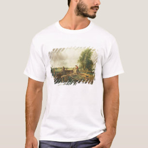 John konstapel ett fartyg som passerar en låsa t-shirt