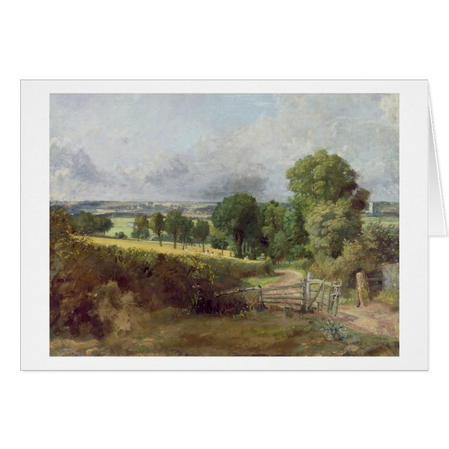 John konstapel | hänrycka till Fenlanen Hälsningskort (Framsidan Horizontal)