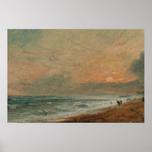 John konstapel - Hove strand Poster