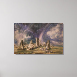 John konstapel Stonehenge, 1835 Canvastryck