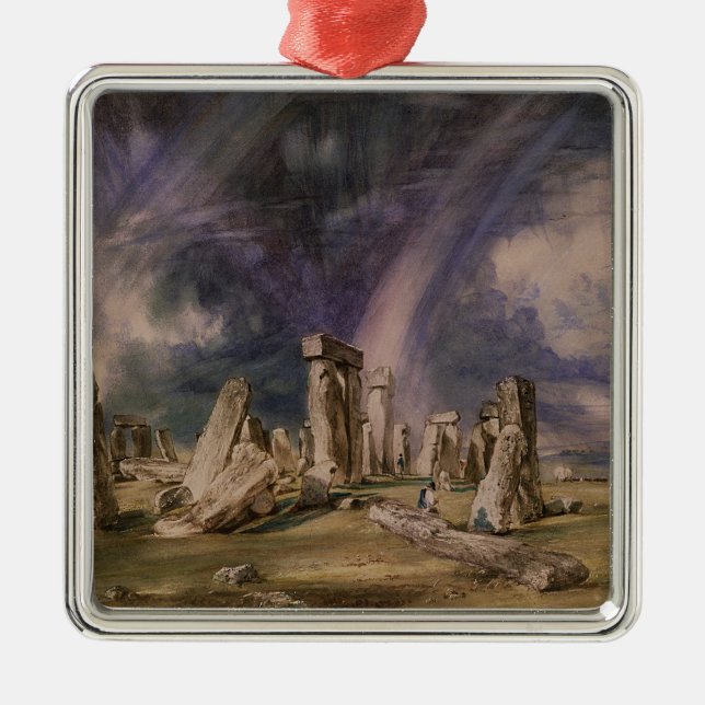 John konstapel | Stonehenge, 1835 Julgransprydnad Metall (Framsidan)
