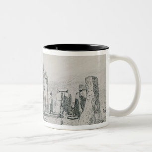 John konstapel   Stonehenge, Wiltshire, 1820 Två-Tonad Mugg