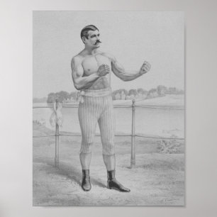 John L. Sullivan - Kal-Knoge boxare Poster