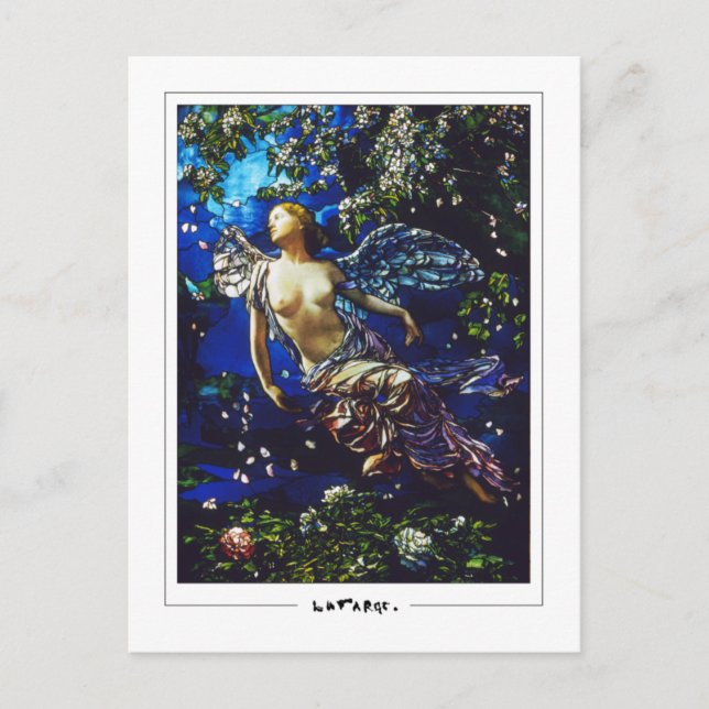 John La Farge #104 - Finkonstkort Vykort (Framsida)