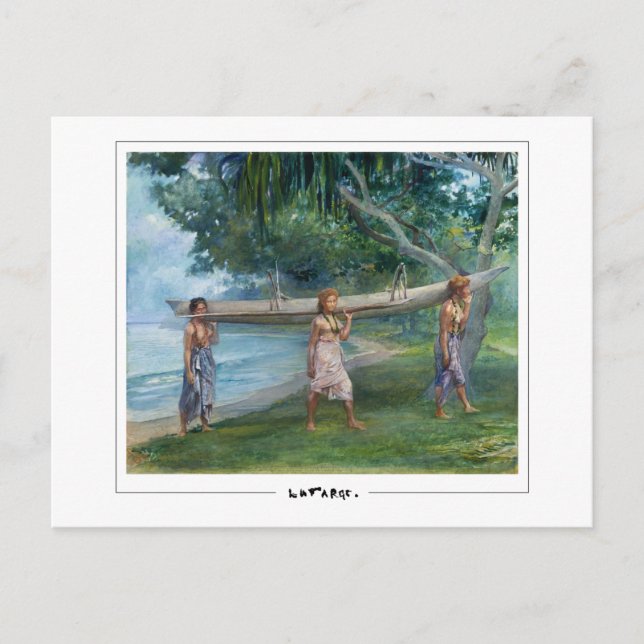 John La Farge #10 - Finkonst Postkort Vykort (Framsida)