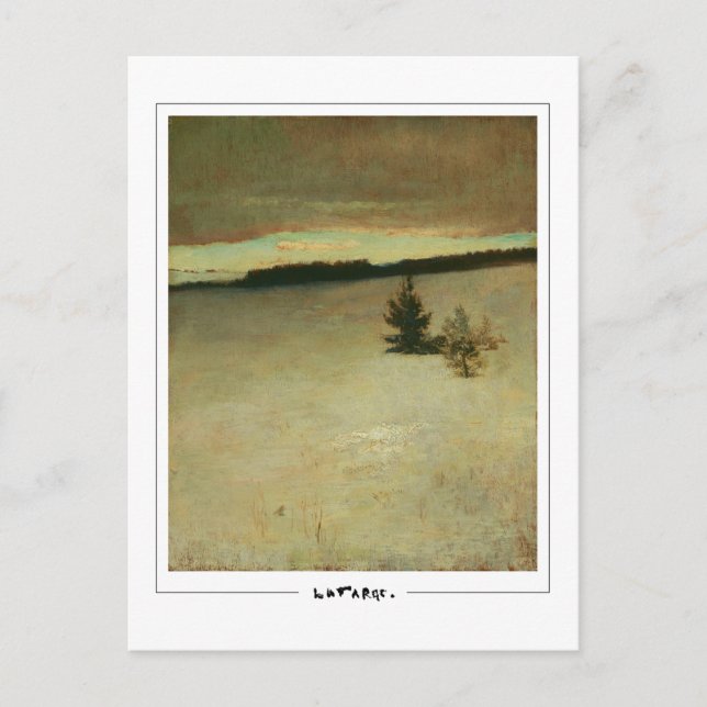 John La Farge #122 - Finkonst Postkort Vykort (Framsida)