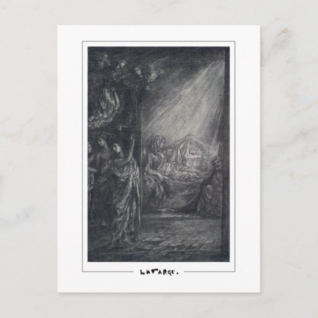 John La Farge #123 - Fin Art Postcard Vykort (Framsida)
