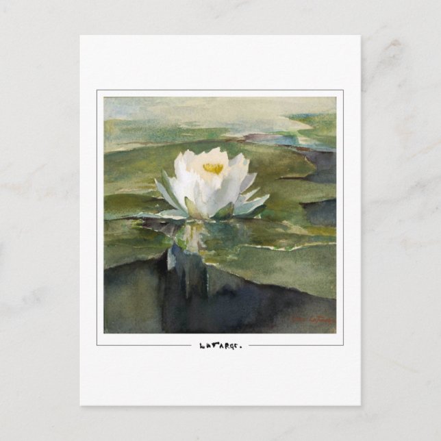 John La Farge #12 - vykort för konstföremål (Framsida)