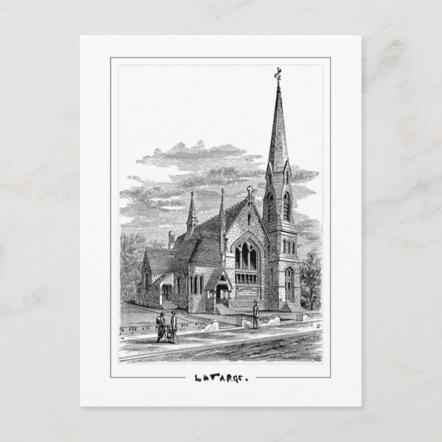 John La Farge #150 - Finkonst Postkort Vykort (Framsida)