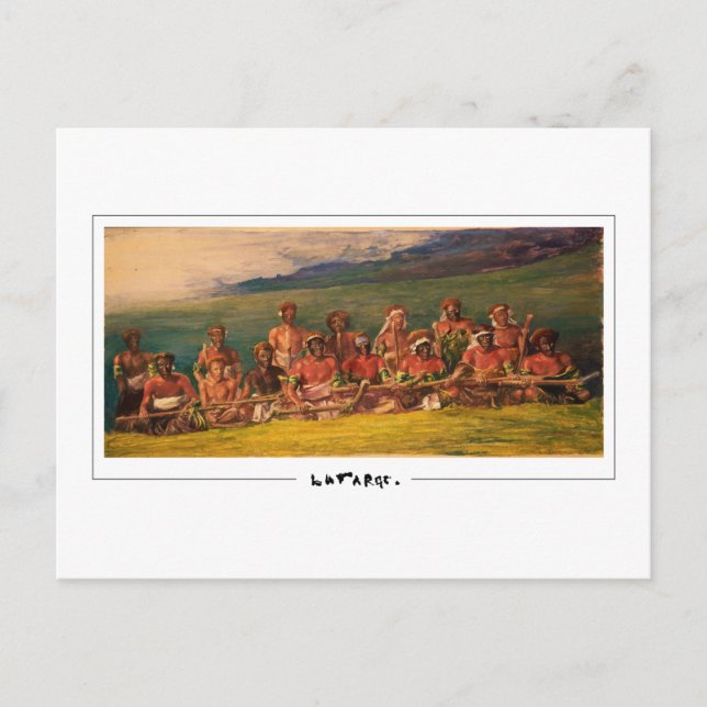 John La Farge #152 - Fin Art Postcard Vykort (Framsida)