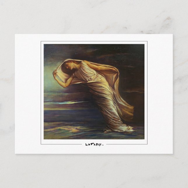 John La Farge #154 - Finkonstkort Vykort (Framsida)