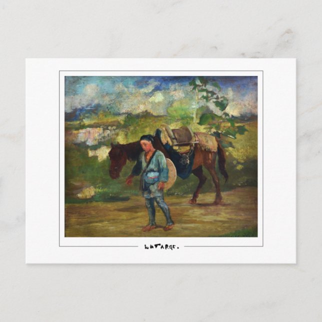 John La Farge #62 - vykort för konstföremål (Framsida)