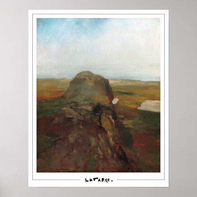 John La Farge Zedign Art Poster nr 107 (Framsidan)