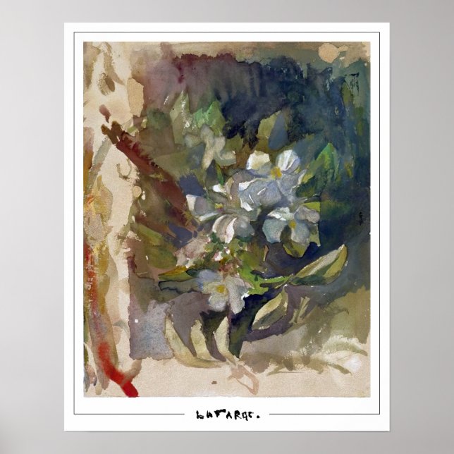 John La Farge Zedign Art Poster nr 117 (Framsidan)
