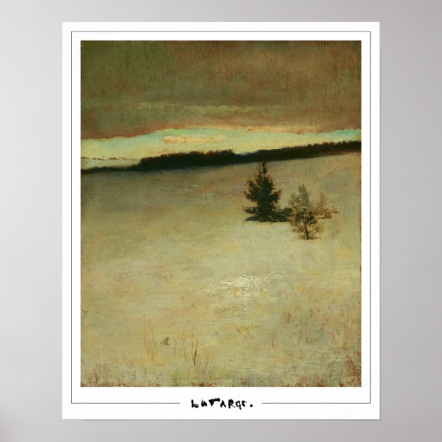 John La Farge Zedign Art Poster nr 122 (Framsidan)