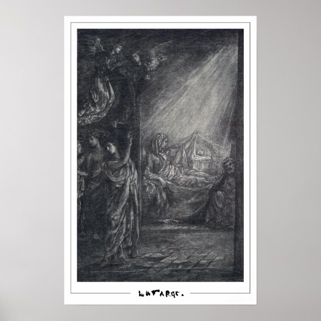 John La Farge Zedign Art Poster nr 123 (Framsidan)